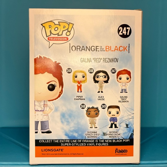 Funko Pop! Television - Orange is the New Black - 247 Galina “Red” Reznikov - Picture 3 of 6